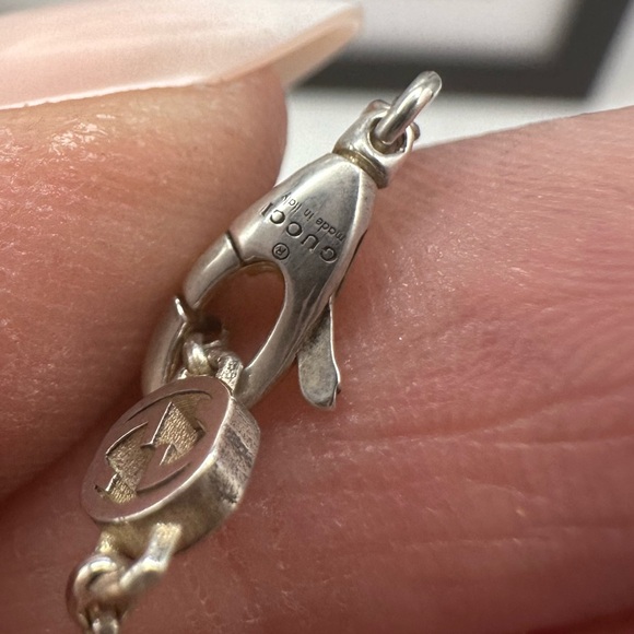 Gucci Marmont GG Silver Necklace - Picture 7 of 8